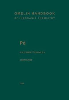Paperback Pd Palladium: Palladium Compounds Book