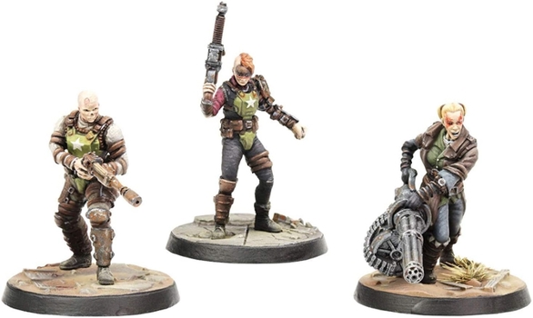 Board Game Fallout Wasteland Warfare Ack Ack, Sinjin & Avery Fallout Minis Book