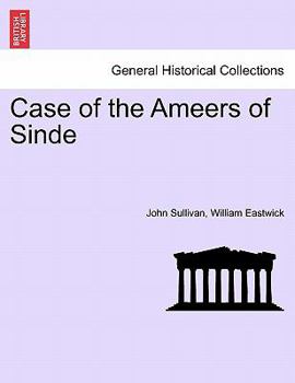 Paperback Case of the Ameers of Sinde Book