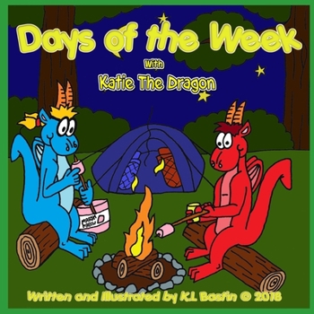 Paperback Days of the Week with Katie the Dragon Book