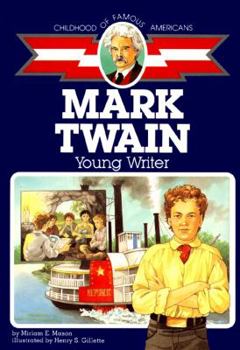 Paperback Mark Twain: Young Writer Book