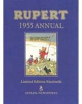 Hardcover Rupert Bear Annual 1955 Book