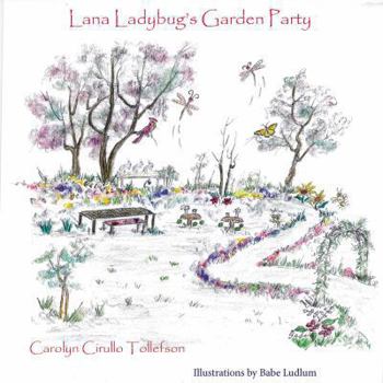 Paperback Lana Ladybug's Garden Party Book