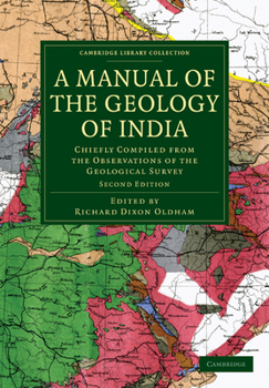 Paperback A Manual of the Geology of India Book