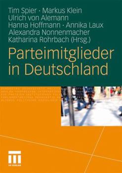 Paperback Parteimitglieder in Deutschland [German] Book