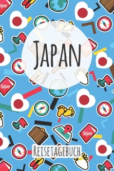 Japan Reisetagebuch: A5 Reise Journal I Notizbuch I Urlaubs Planer I Road trip Planer I Travel notebook I 6X9 Pocket journal I Geschenk für Backpacker (German Edition)
