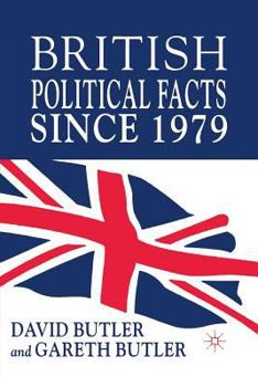 Paperback British Political Facts Since 1979 Book