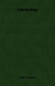 Paperback Criminology Book