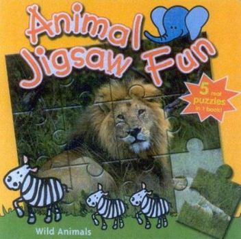 Board book Wild Animals: Animal Jigsaw Fun Book