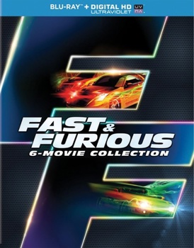 Blu-ray Fast & Furious 6-Movie Collection Book