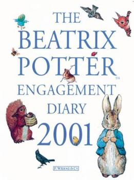 Spiral-bound Beatrix Potter Engagement Diary 2001 Book