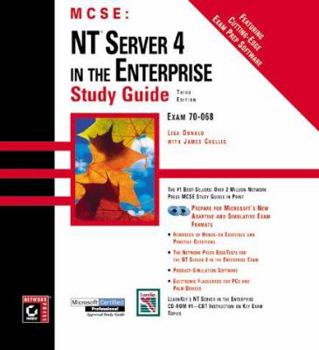 Hardcover NT Server 4 in the Enterprise Study Guide Book