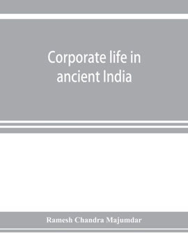 Paperback Corporate life in ancient India Book