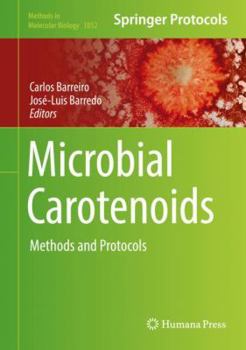 Hardcover Microbial Carotenoids: Methods and Protocols Book
