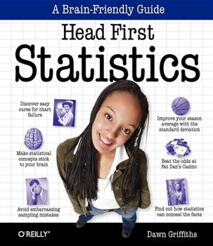 Paperback Head First Statistics: A Brain-Friendly Guide Book