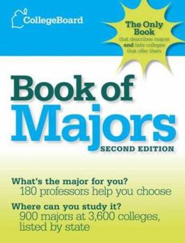 Paperback The College Board Book of Majors Book