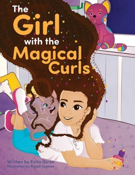 Paperback The Girl With The Magical Curls Book