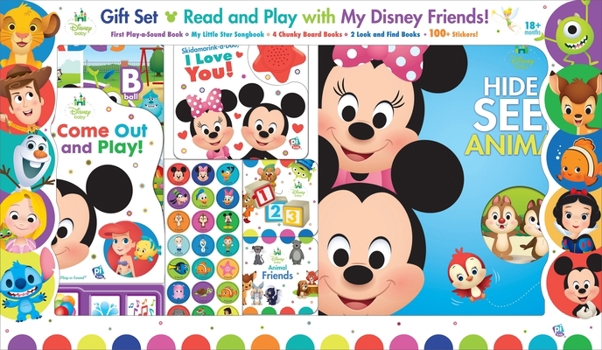 Misc. Disney Baby: Read and Play with My Disney Friends Gift Set Book