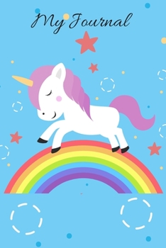 Unicorn and Rainbows Journal: Unicorn Notebook and Diary, Lined Paper for Writing, Journal for Adults and Children