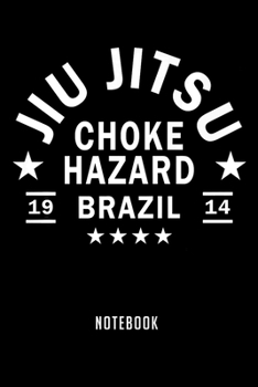 Notebook: Funny brazilian jiu jitsu bjj mma jiu jitsu Notebook|6x9(100 pages)Blank Lined Paperback Journal For Student|Jiu jitsu Notebook for ... Jounal|Jiu jitsu Gifts| Composition Notebook