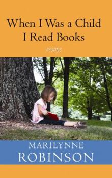 Hardcover When I Was a Child I Read Books [Large Print] Book