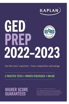 Paperback GED Test Prep Plus 2022-2023 Book