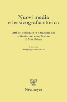Hardcover Nuovi media e lessicografia storica [Italian] Book