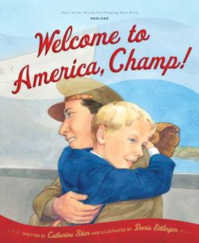 Hardcover Welcome to America, Champ Book