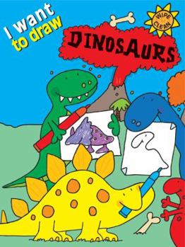 Paperback I Want to Draw Dinosaurs Book