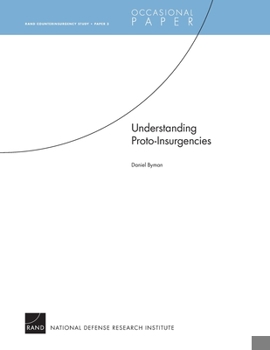 Paperback Understanding Proto-Insurgencies: RAND Counterinsurgency Study&#65533;Paper 3 Book