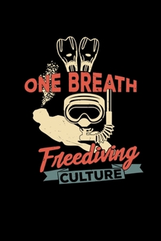 One breath Freediving culture: 6x9 freediving | grid | squared paper | notebook | notes