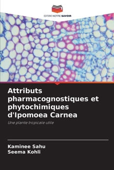 Paperback Attributs pharmacognostiques et phytochimiques d'Ipomoea Carnea [French] Book