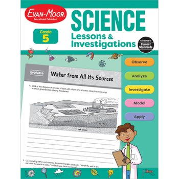Paperback Science Lessons and Investigations, Grade 5 Book