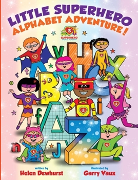 Paperback Little Superhero Alphabet Adventure Book