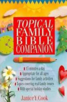 Paperback The Topical Family Bible Companion Book