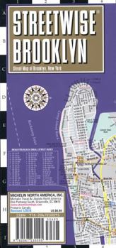 Map Streetwise Brooklyn Map - Laminated City Center Street Map of Brooklyn, New York Book