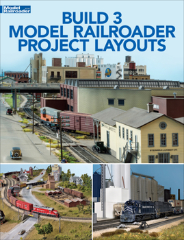 Paperback Build Three Model Railroader Project Layouts Book