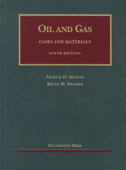 Hardcover The Law of Oil and Gas: Cases and Materials Book