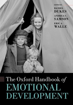 Hardcover The Oxford Handbook of Emotional Development Book