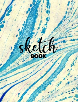 Paperback Sketchbook: 8.5" X 11", Personalized Artist Sketchbook: 120 pages, Sketching, Drawing and Creative Doodling. Book