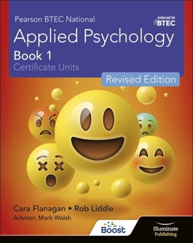 Paperback Pearson Btec National Applied Psychology: Book 1 Revised Edition Book