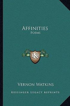 Paperback Affinities: Poems Book