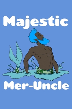 Paperback Majestic Meruncle: Comic Book Notebook Paper Book
