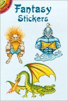 Paperback Fantasy Stickers Book