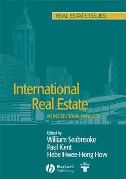 Paperback International Real Estate: An Institutional Approach Book