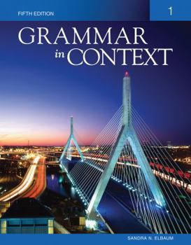 Paperback Grammar in Context Book 1 Book