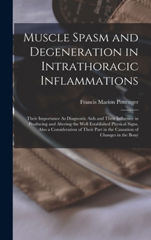 Hardcover Muscle Spasm and Degeneration in Intrathoracic Inflammations: Their Importance As Diagnostic Aids and Their Influence in Producing and Altering the We Book