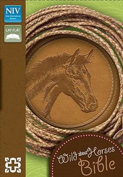 Hardcover Wild about Horses Bible-NIV-Compact Book