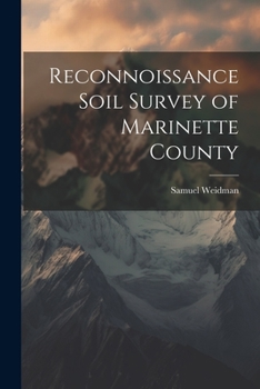 Paperback Reconnoissance Soil Survey of Marinette County Book