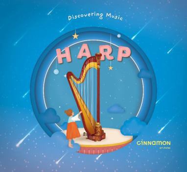 Hardcover Discovering Music: Harp Book
